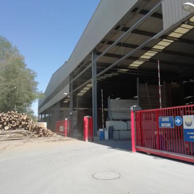 Fassadenbau in Genf vorher