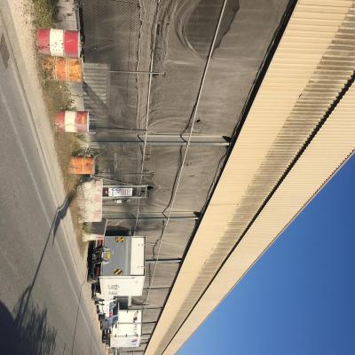 Fassadenbau in Genf vorher
